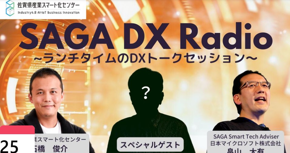 7月25日(火)SAGA DX Radio出演のサムネイル画像